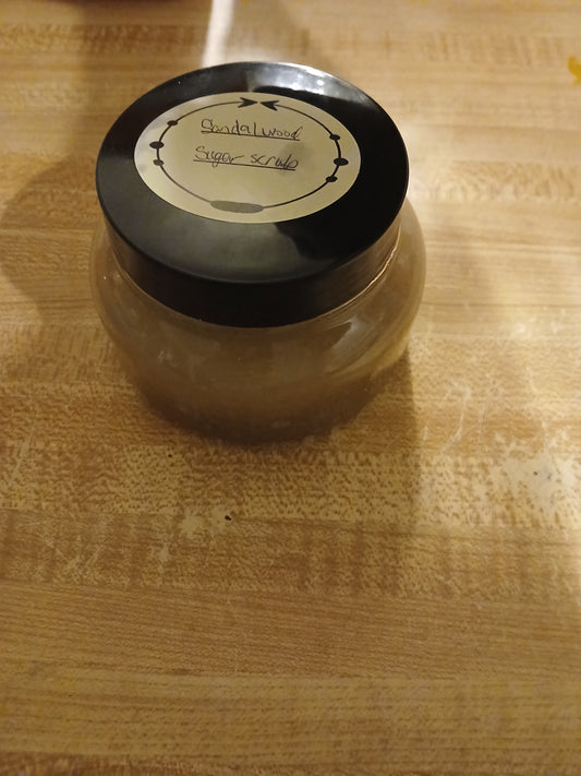Sandlewood sugarscrub