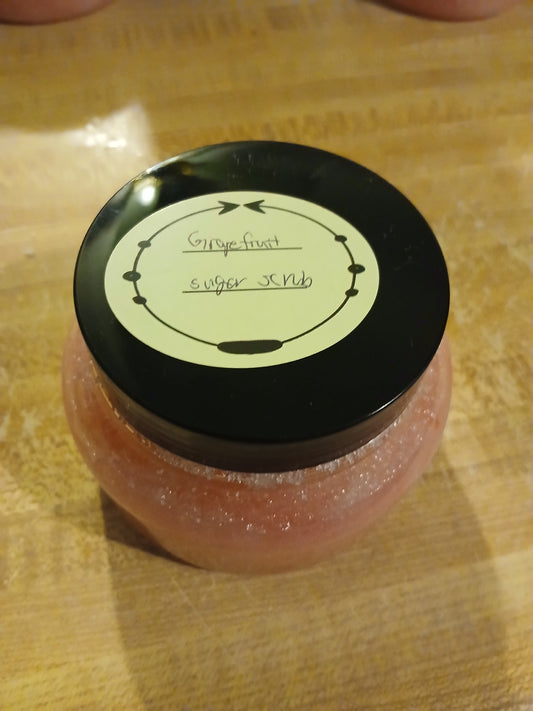 Grapefruit Sugar Scrub